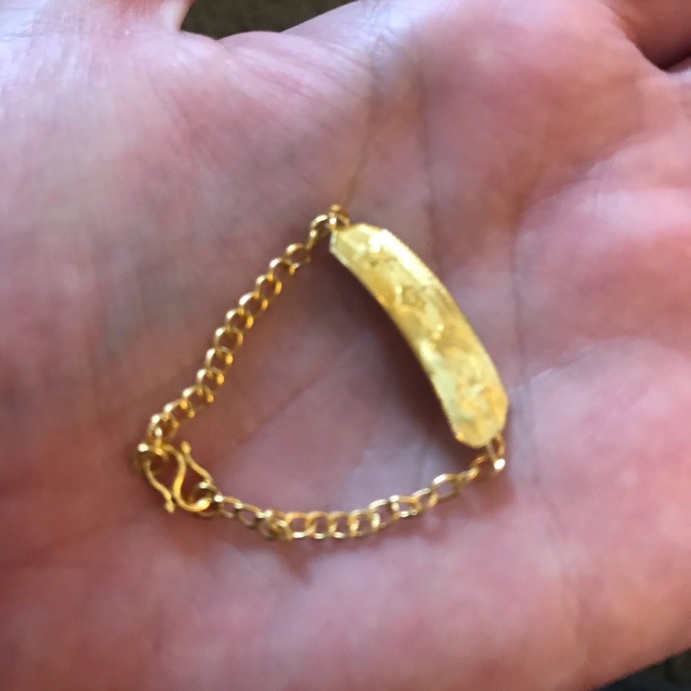 Lucky Chinese Gold Baby Bracelet